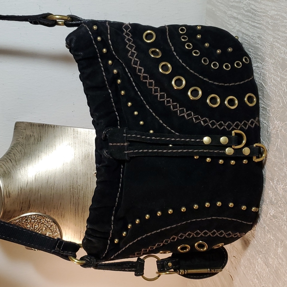 🔥FINAL🔥 Fossil Black Boho Crossbody Bag